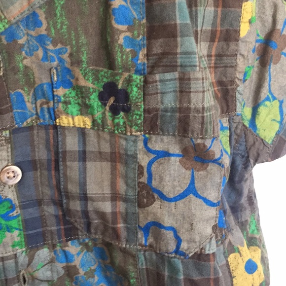 Children’s place quilted Hawaiian shirt new - Picture 3 of 4